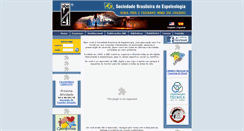 Desktop Screenshot of cavernas.org.br